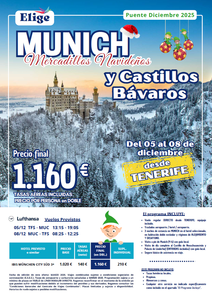 MUNICH Desde Tenerife