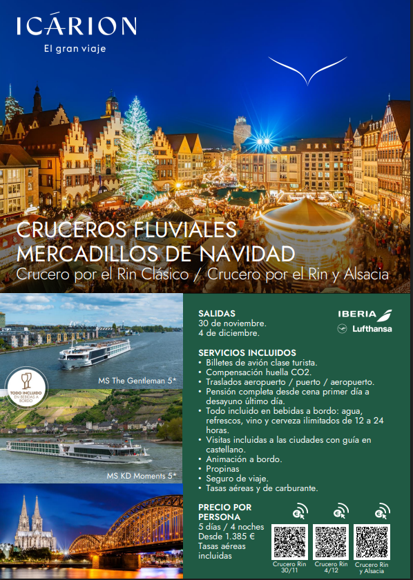 CRUCERO FLUVIAL RIN Y ALSACIA