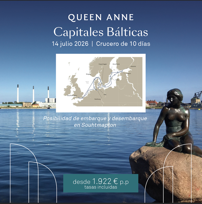 CUNARD - QUEEN ANNE - CAPITALES BALTICAS