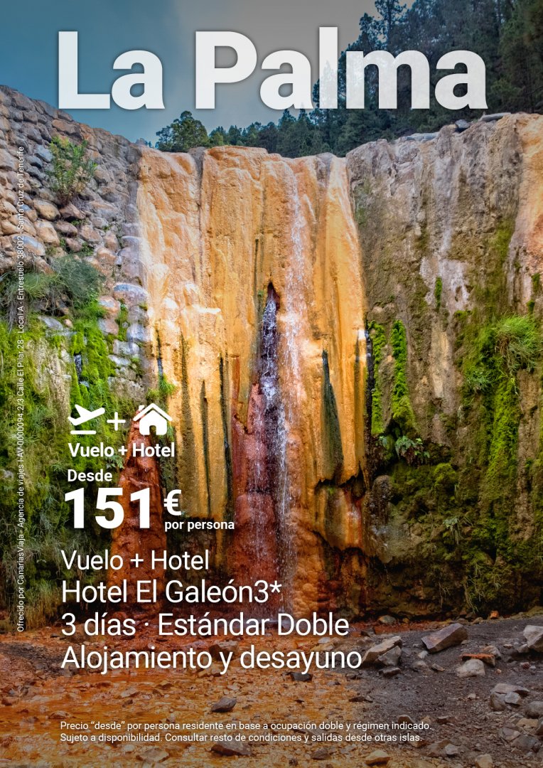 LA PALMA - VUELO + HOTEL