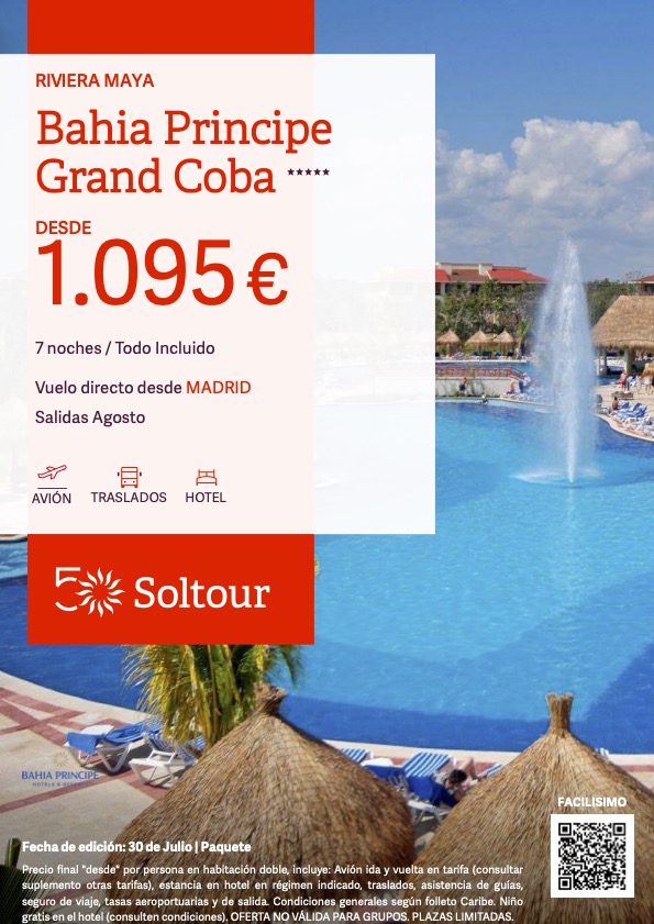 RIVIERA MAYA - BAHIA PRINCIPE GRAND COBA 5*